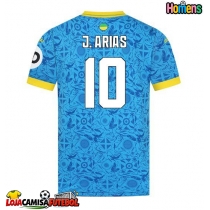Camisa de Futebol Wolves Jhon Arias #10 Equipamento Alternativo 2025-26 Manga Curta